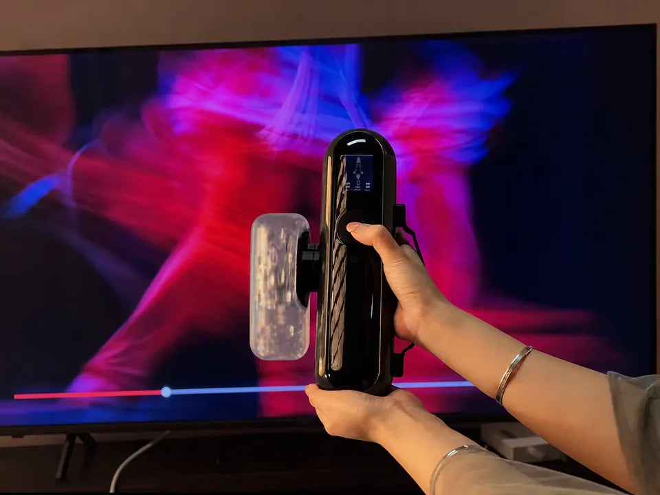 Crazy GIGI display and physical controls in a real home setting